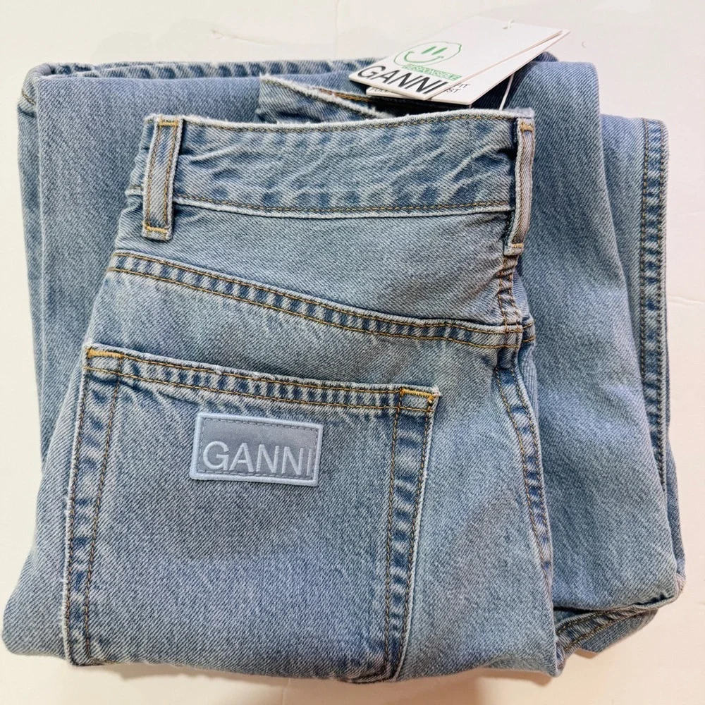 GANNI Straight jeans MAGNY NEW - Picture 7 of 11